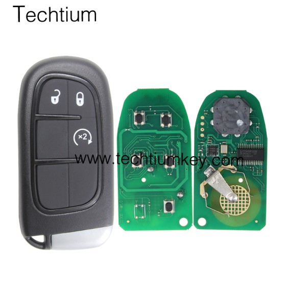 433Mhz 4A chip FCC:GQ4-54T keyless 3 button remote key for Dodge,Ram 2013-2017,Jeep 2014-2018